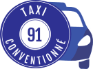 Logo taxi conventionne 91 essonne